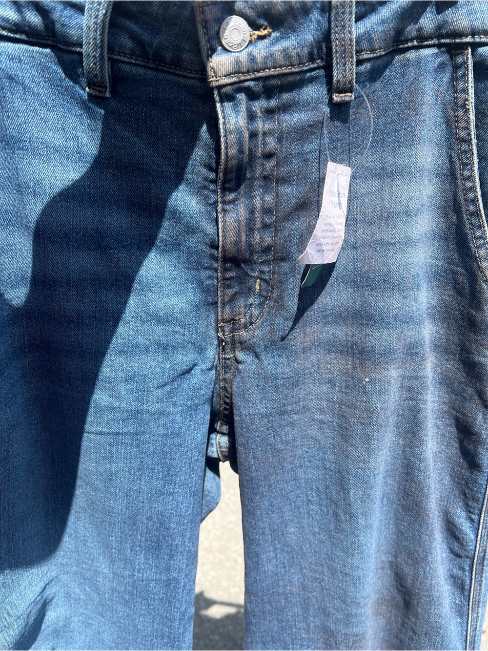 L.L.Bean classic 207 Vintage wide leg boho Coastal Grandmother High Rise Jeans - Picture 11 of 13
